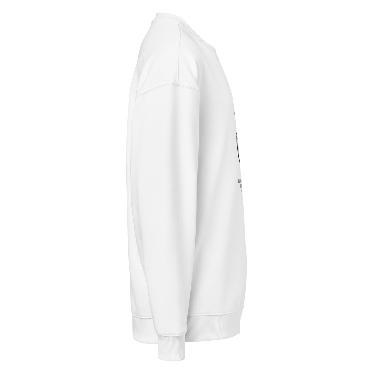 Love is a little dangerous Unisex organic oversized sweatshirt - Alivwood