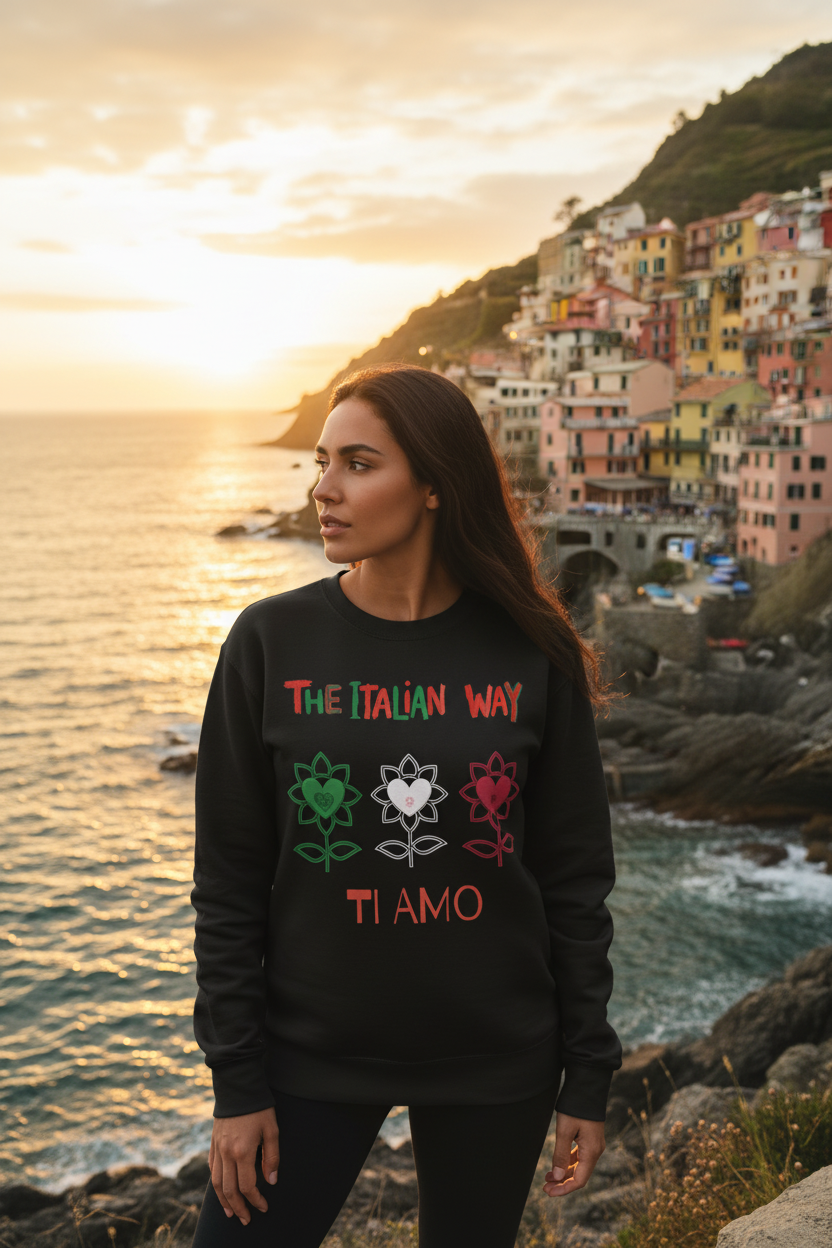 The italian way Unisex Premium Sweatshirt - Alivwood