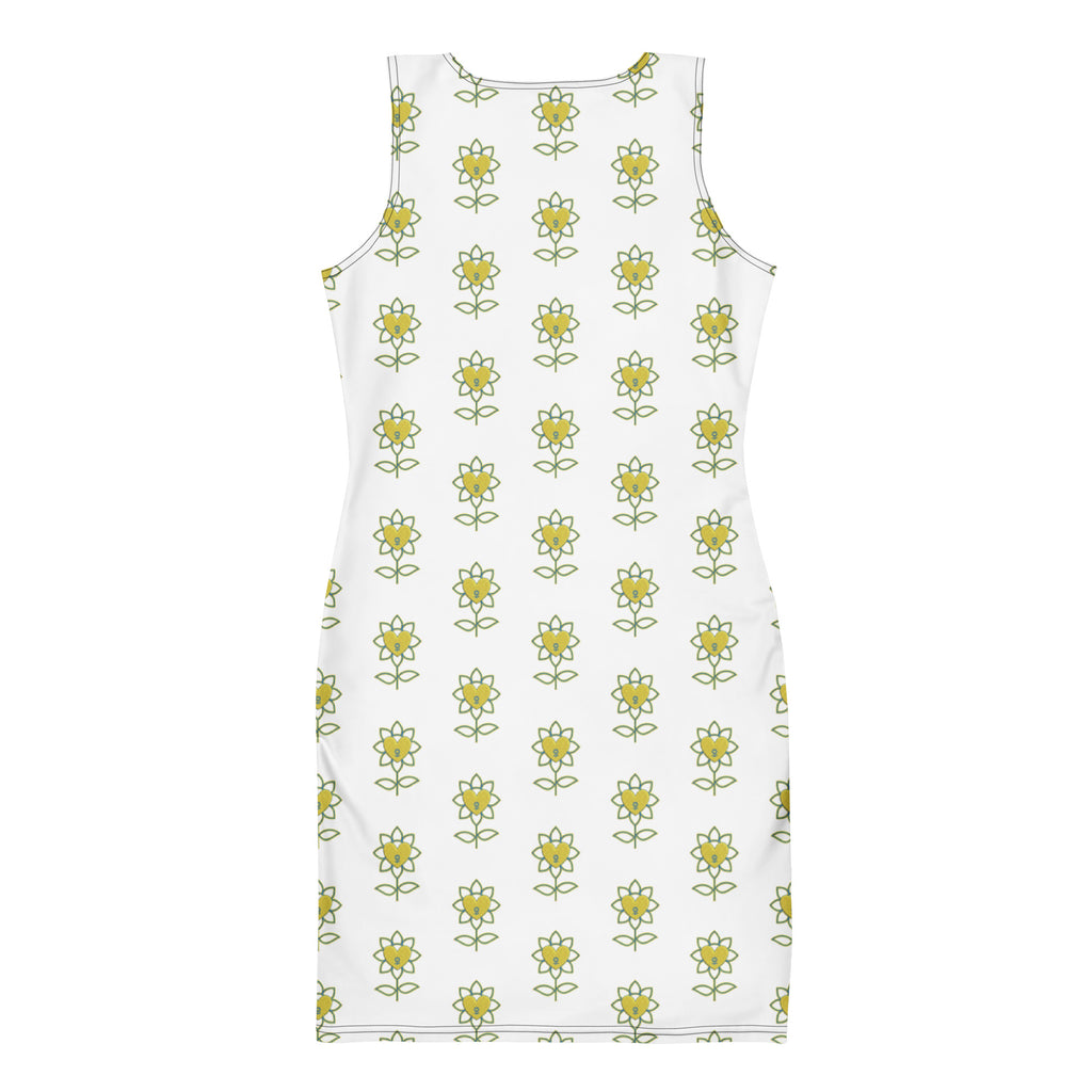 Flower Bodycon dress - Alivwood