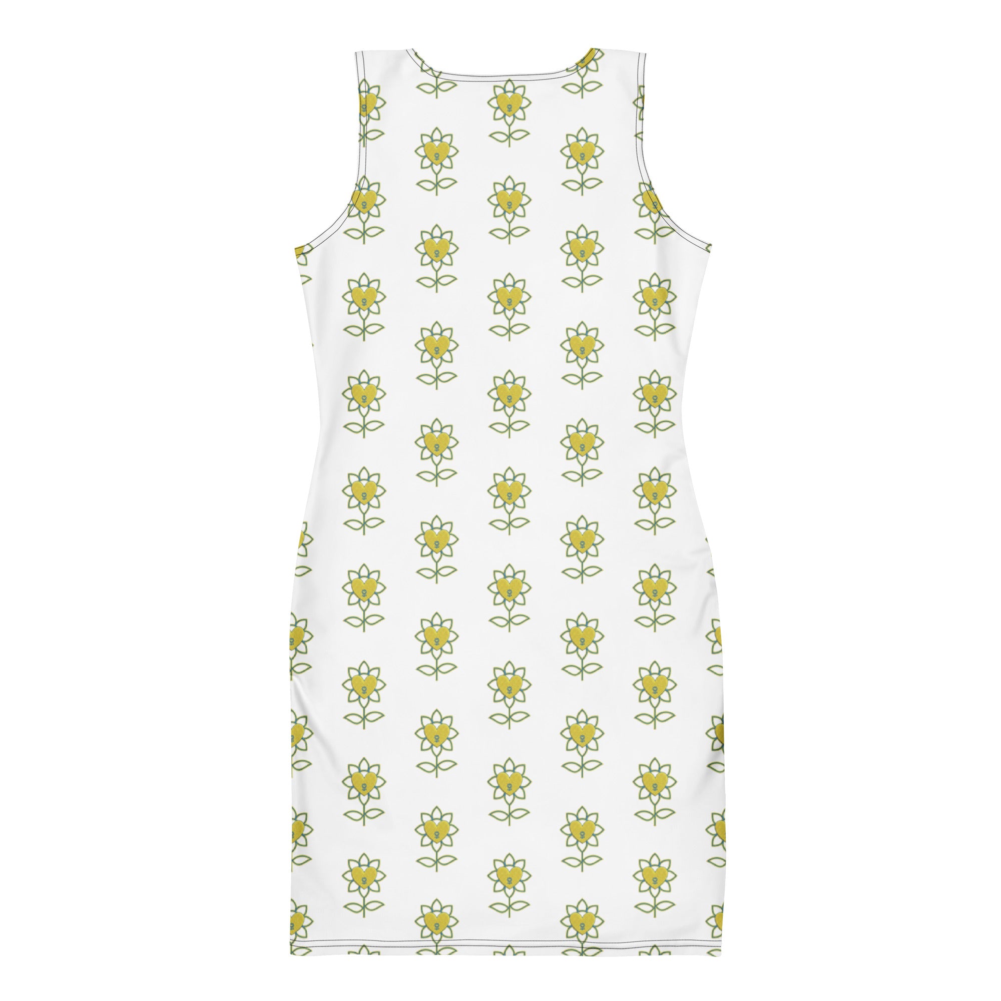 Flower Bodycon dress - Alivwood