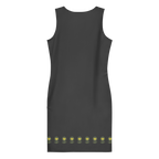 Alivwood Floral Black Bodycon dress - Alivwood