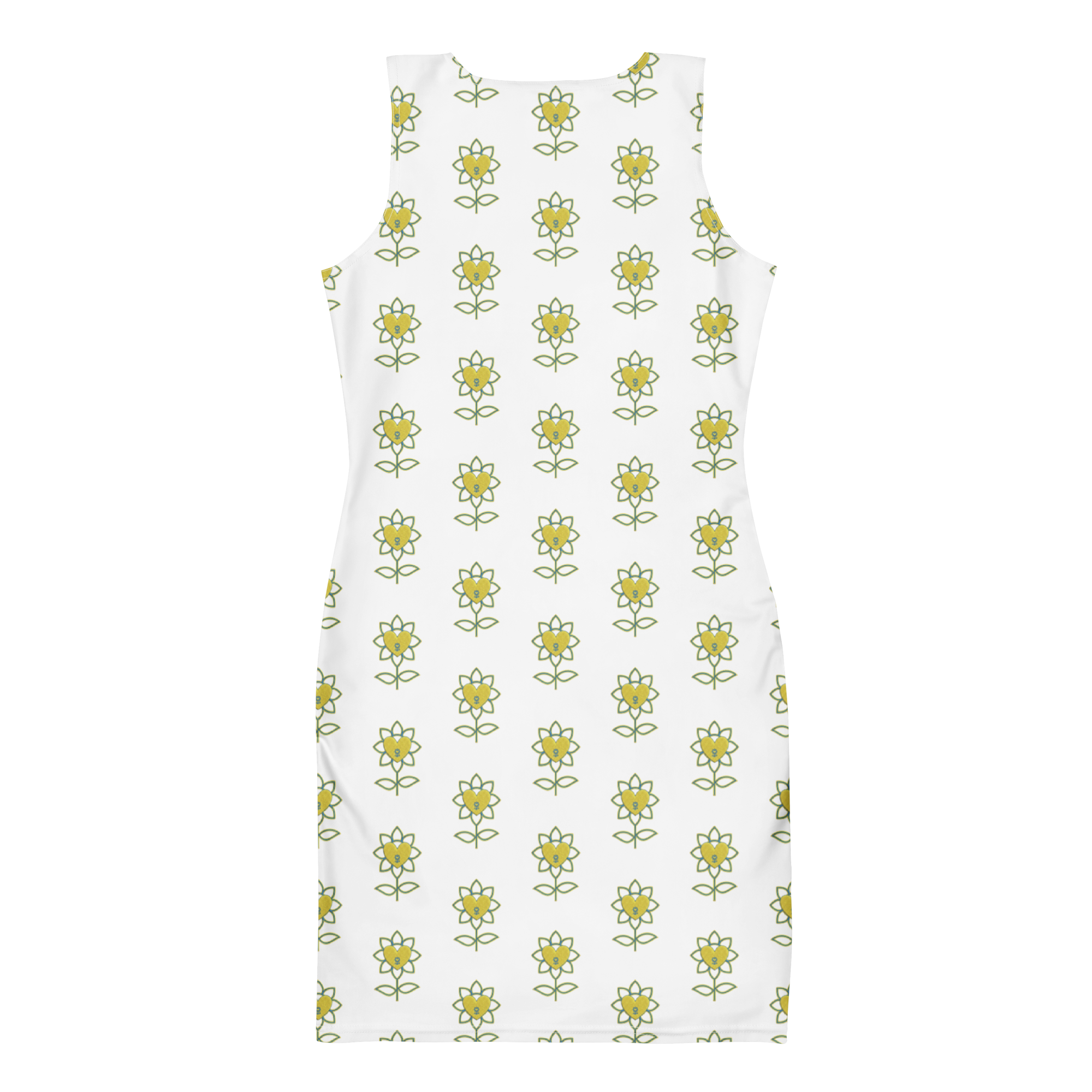 Flower Bodycon dress - Alivwood