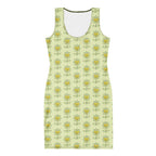 Flower Bodycon dress - Alivwood