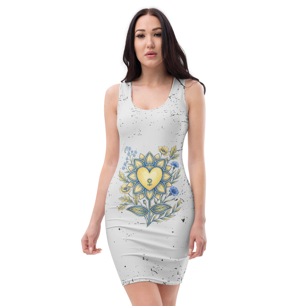 Alivwood Flower Bodycon dress - Alivwood
