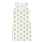 Flower Bodycon dress - Alivwood