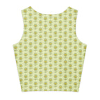 Flower Cotton crop top - Alivwood