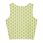 Flower Cotton crop top - Alivwood