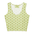Flower Cotton crop top - Alivwood