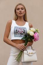 Emotionally Unavailable Cotton crop top - Alivwood