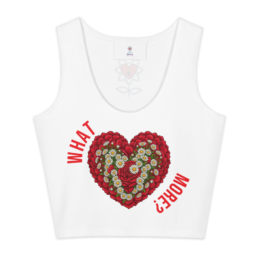 What more? Cotton crop top - Alivwood