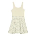 Logo Alivwood Blue Jeans Cotton skater dress - Alivwood