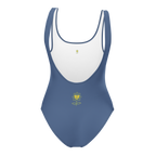 Flower+Prosecco+gifts Kashmir Blue One-Piece Swimsuit - Alivwood