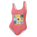 Flower Matrix Froly One-Piece Swimsuit - Alivwood