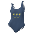 Alivwood three sunflowers Cello One-Piece Swimsuit - Alivwood