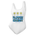 Flower Energy One-Piece Swimsuit - Alivwood