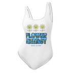 Flower Energy One-Piece Swimsuit - Alivwood