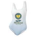 Alivwood 50Shades W/Blue One-Piece Swimsuit - Alivwood