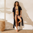 Daisies and Roses All-over print recycled string bikini - Alivwood