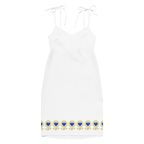 Alivwood Logo Tie-strap midi dress - Alivwood