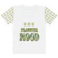 FlowerMood Women’s cotton crew neck t-shirt - Alivwood