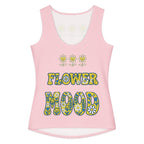 FlowerMood Women's cotton tank top - Alivwood