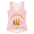 Flowercadabra Women's cotton tank top - Alivwood