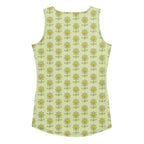 Flower Sublimation Cut & Sew Tank Top - Alivwood