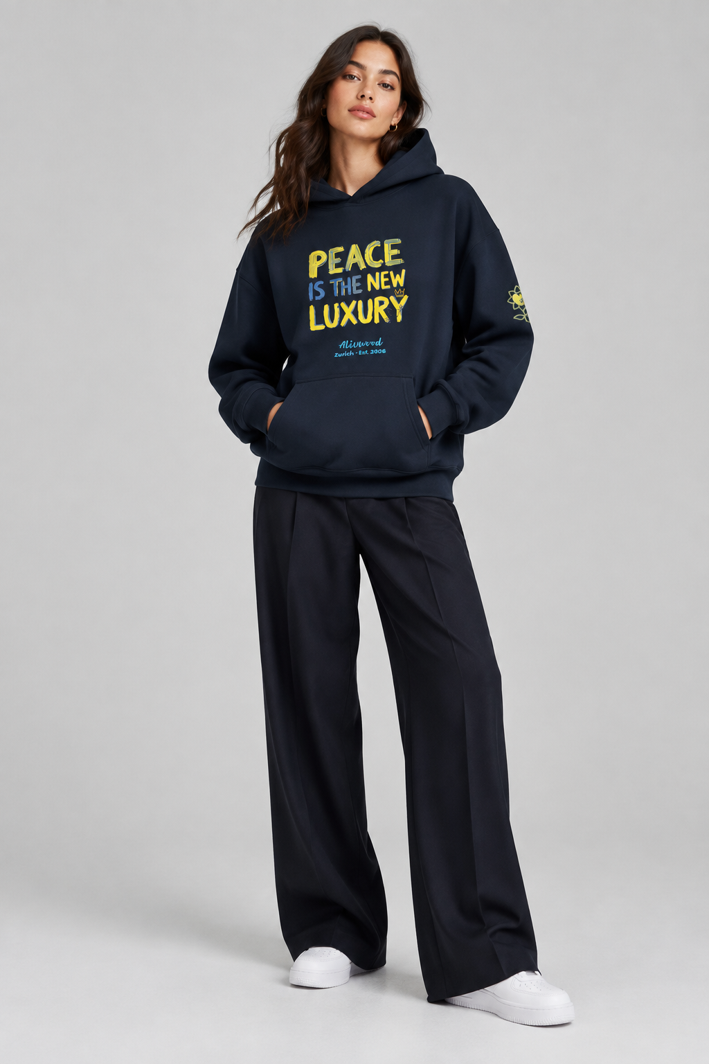Peace is the new Luxury hoodie - Alivwood