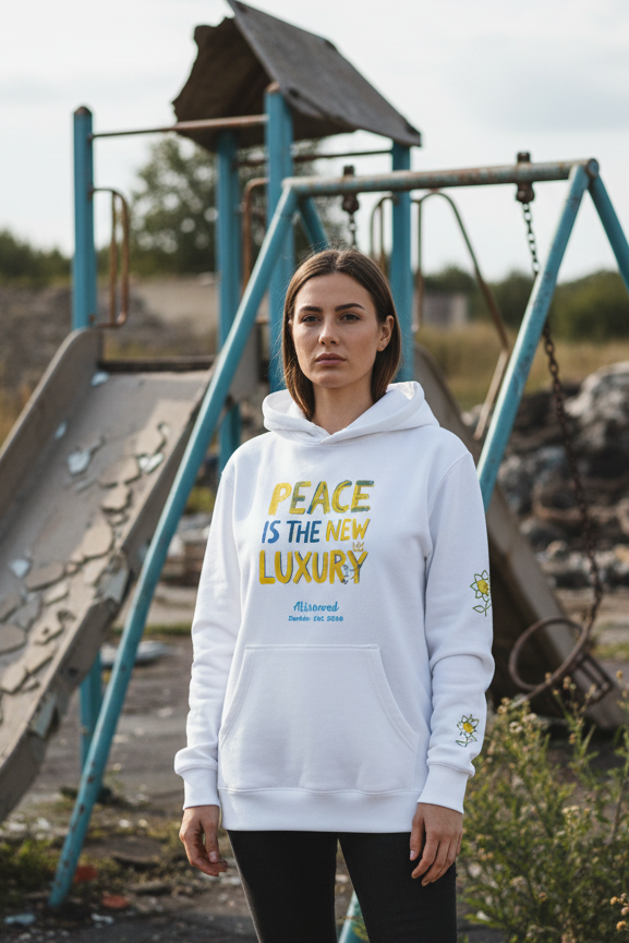 Peace is the new Luxury hoodie - Alivwood