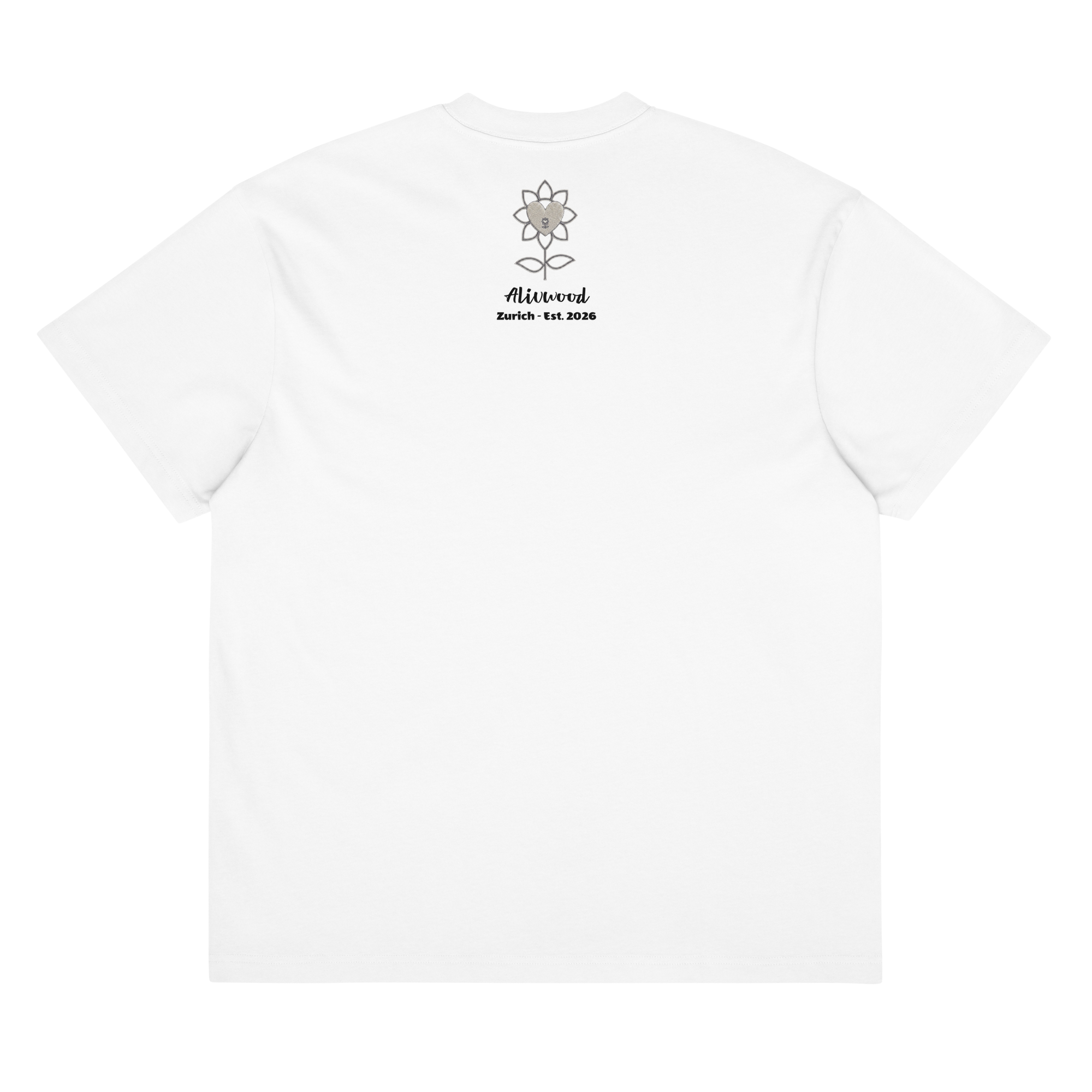 Structure and Soul iron text Men’s box tee - Alivwood