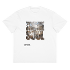 Structure and Soul iron text Men’s box tee - Alivwood