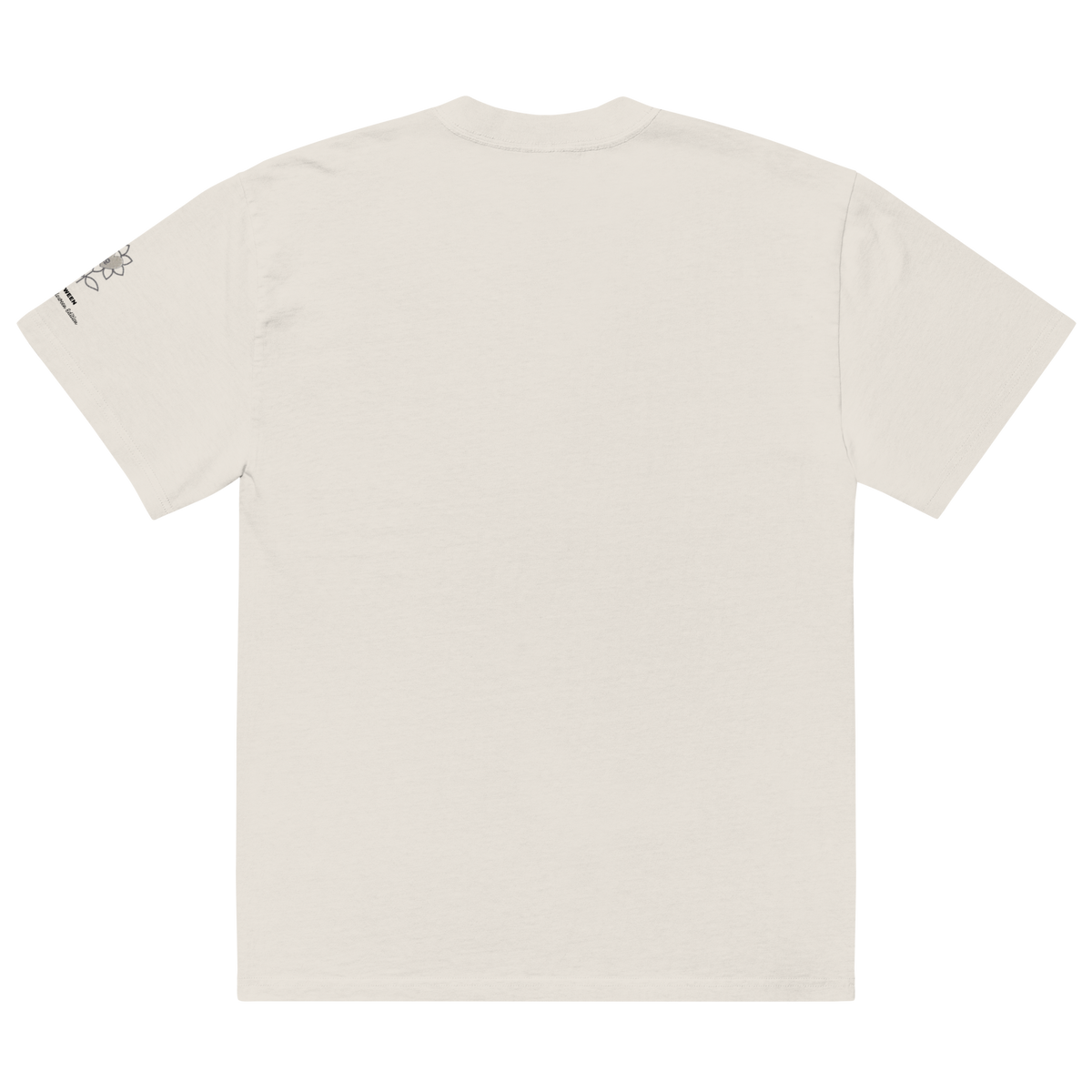 TILL DEATH DO US PART Oversized faded t-shirt - Alivwood