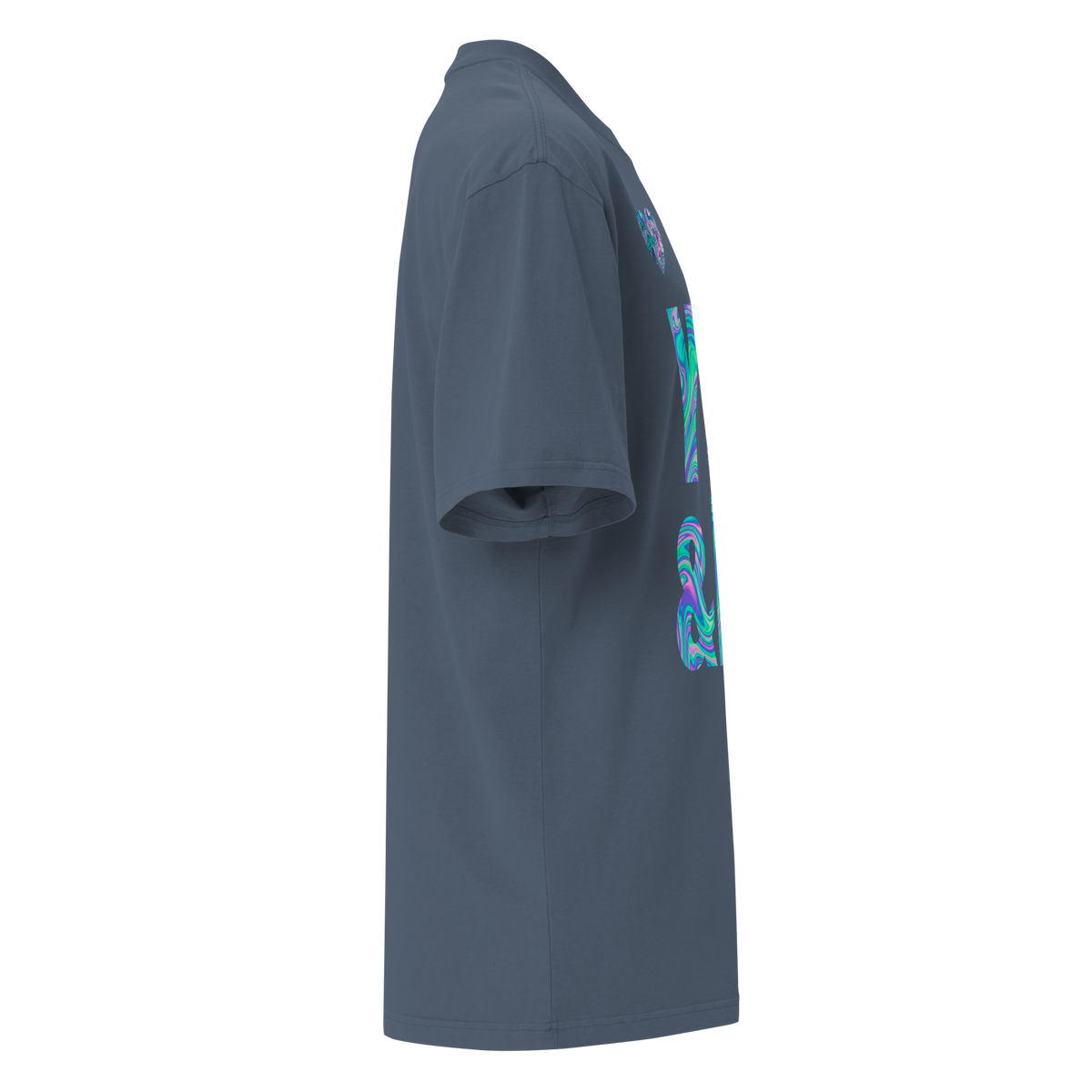 You & Me Oversized faded t-shirt - Alivwood