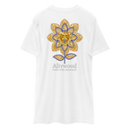 Alivwood Embroidery Diamond premium heavyweight tee - Alivwood