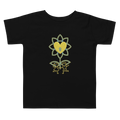 Sunflower kids playing Toddler Short Sleeve Tee - Alivwood