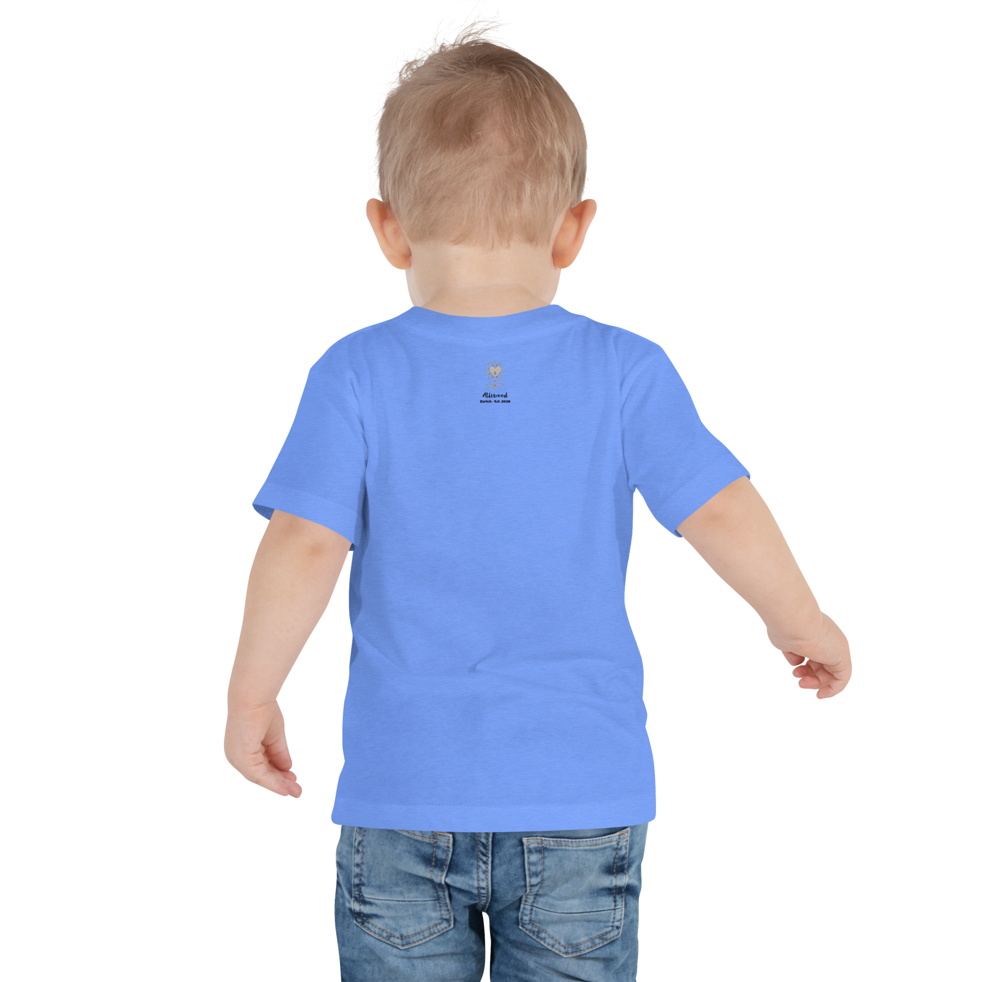 Flower child Vibe Toddler Short Sleeve Tee - Alivwood