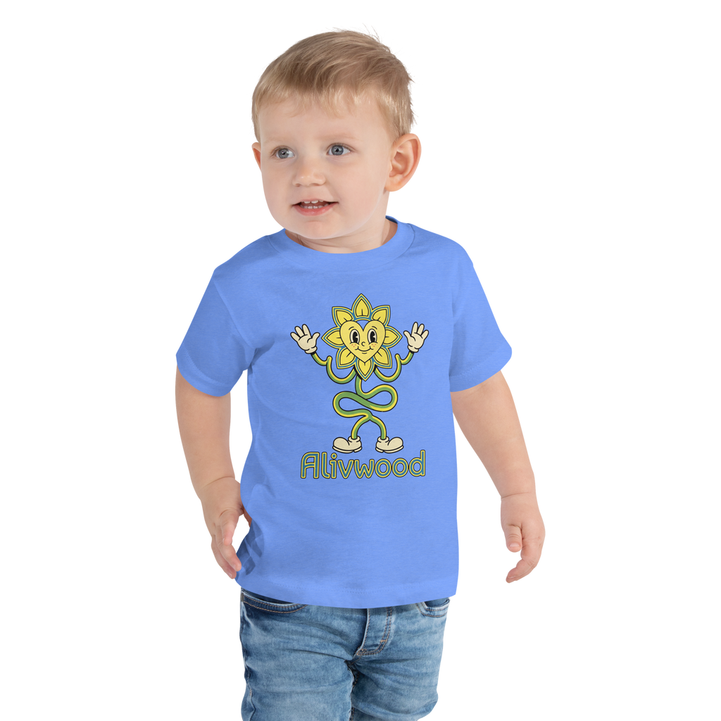 Alivwood cartoon Toddler Short Sleeve Tee - Alivwood