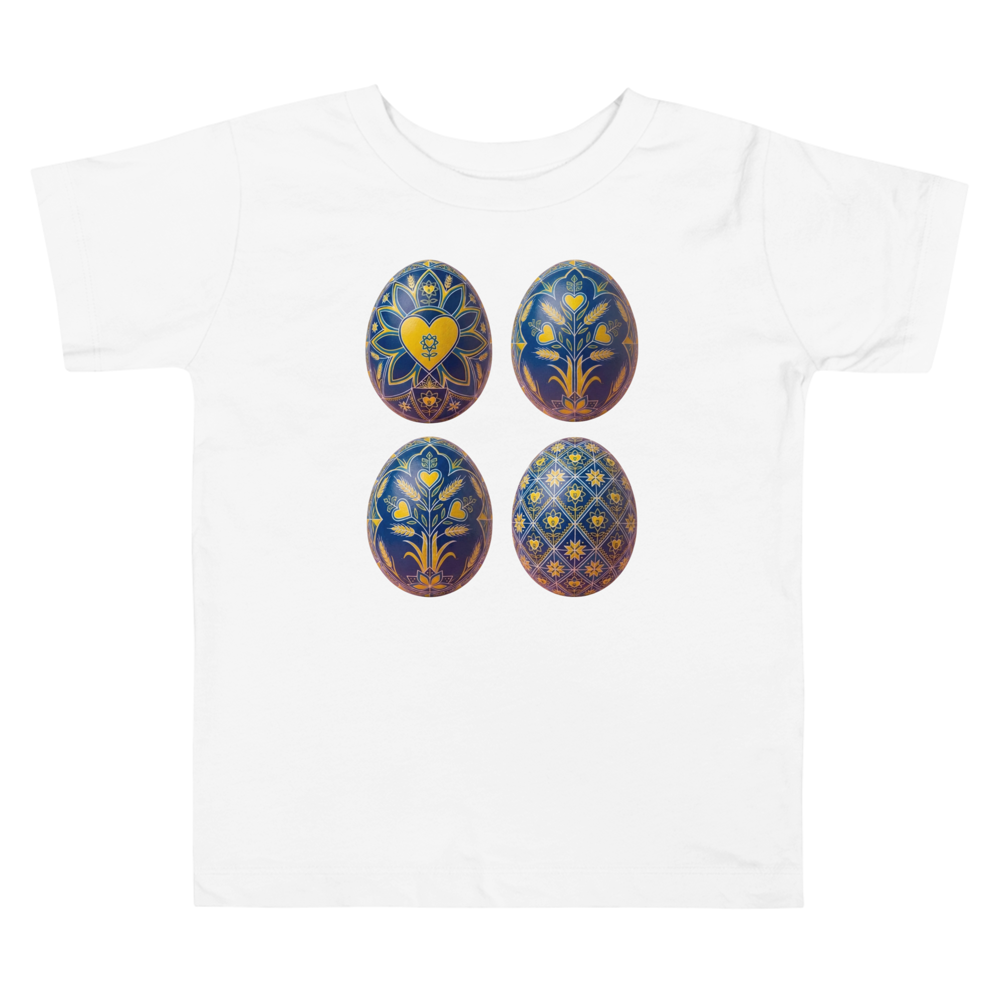 Pysanky Toddler Short Sleeve Tee - Alivwood