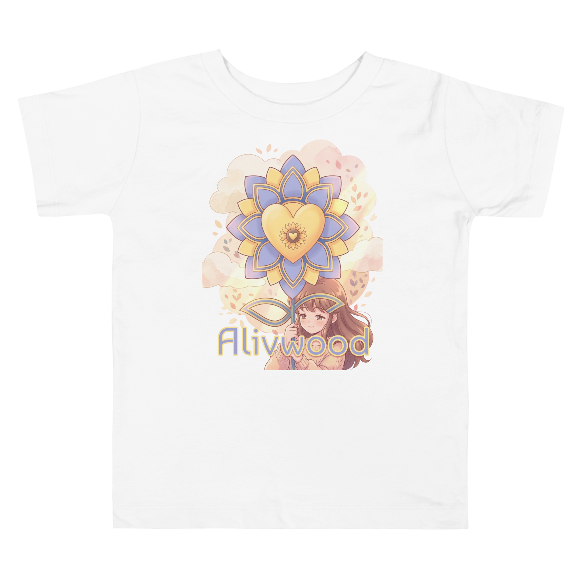 Alivwood Manga Toddler Short Sleeve Tee - Alivwood