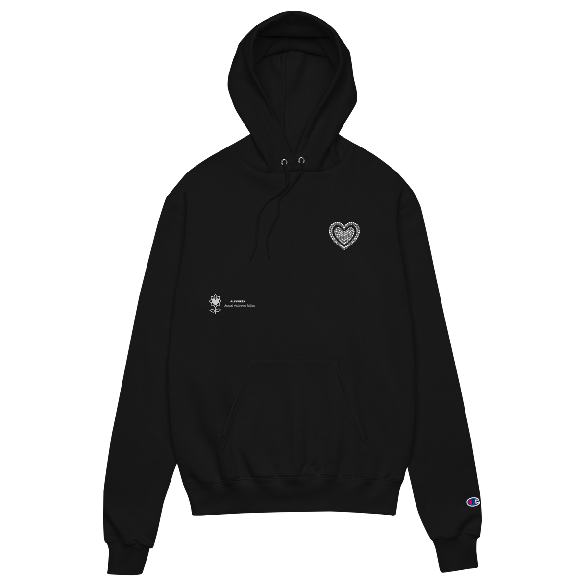 Heart of skulls Champion Unisex Champion hoodie - Alivwood