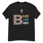 BloomBelieveBright Unisex classic tee - Alivwood