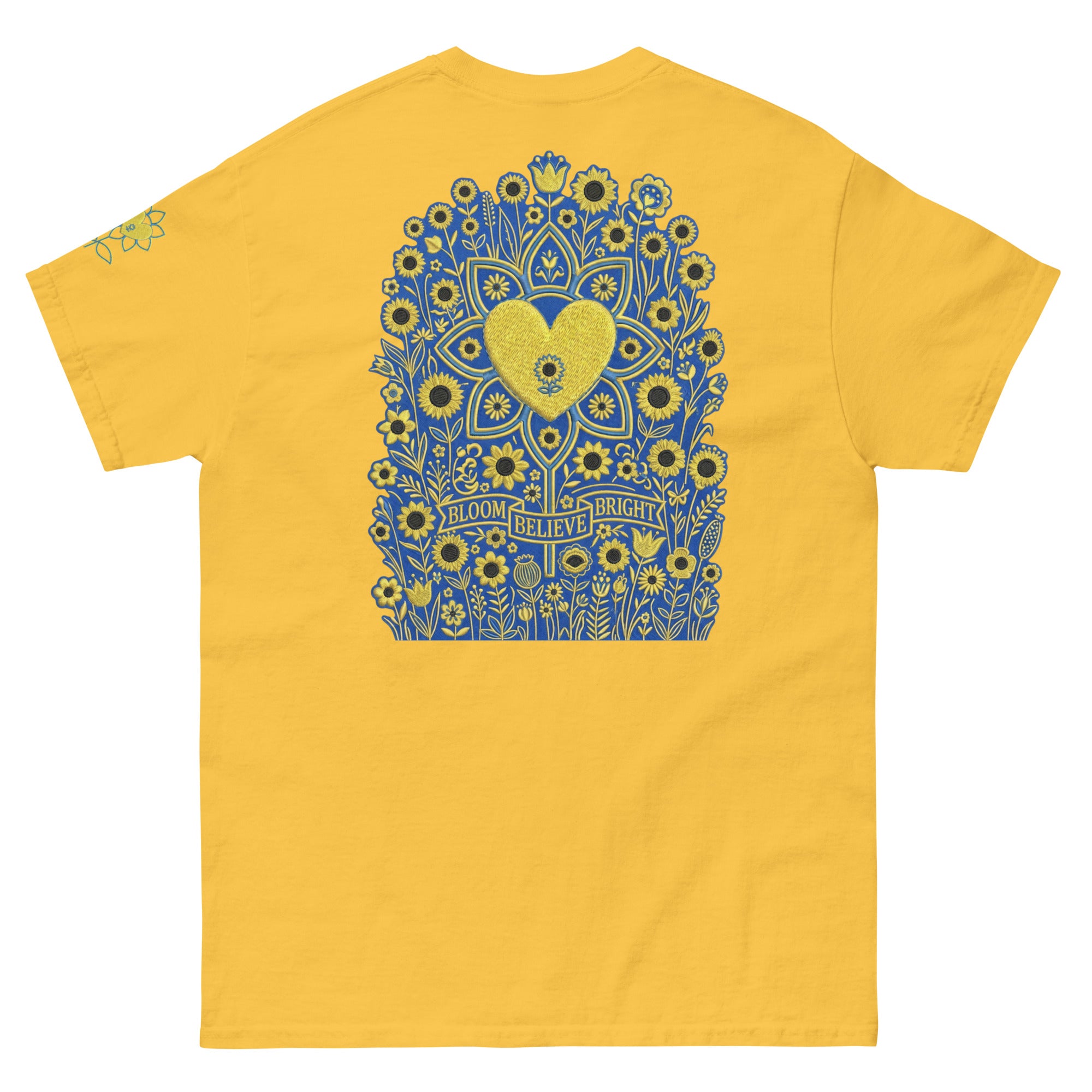 BelieveBrightBloom Unisex classic tee - Alivwood