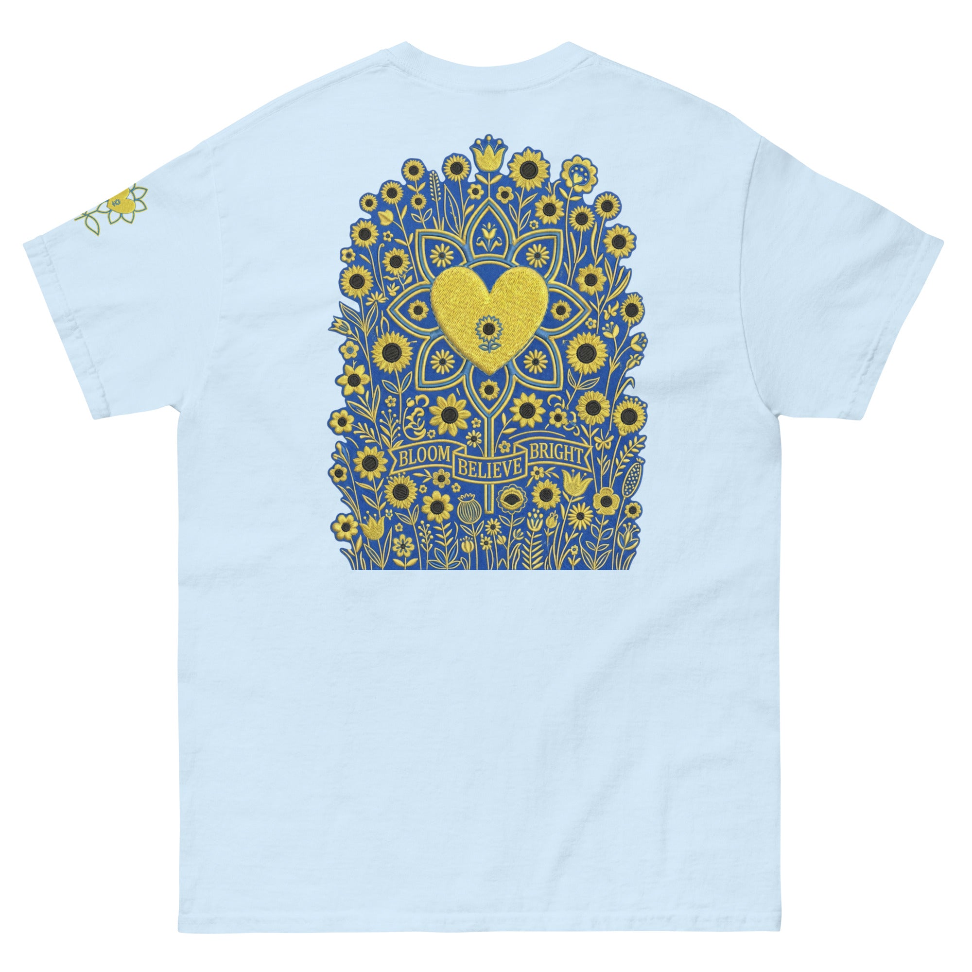 BelieveBrightBloom Unisex classic tee - Alivwood