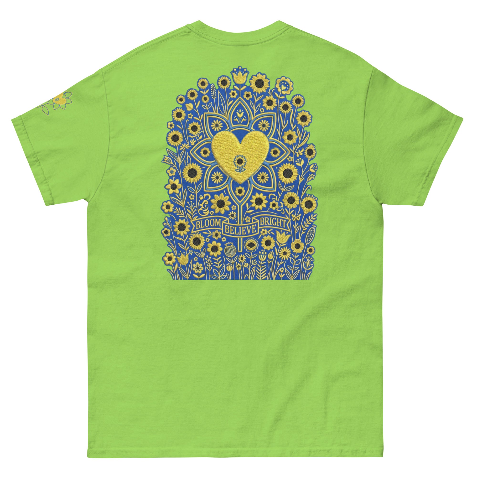 BelieveBrightBloom Unisex classic tee - Alivwood
