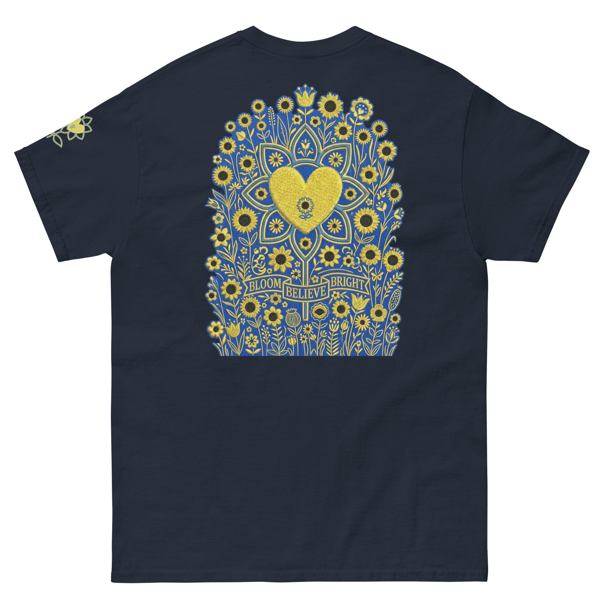 BelieveBrightBloom Unisex classic tee - Alivwood