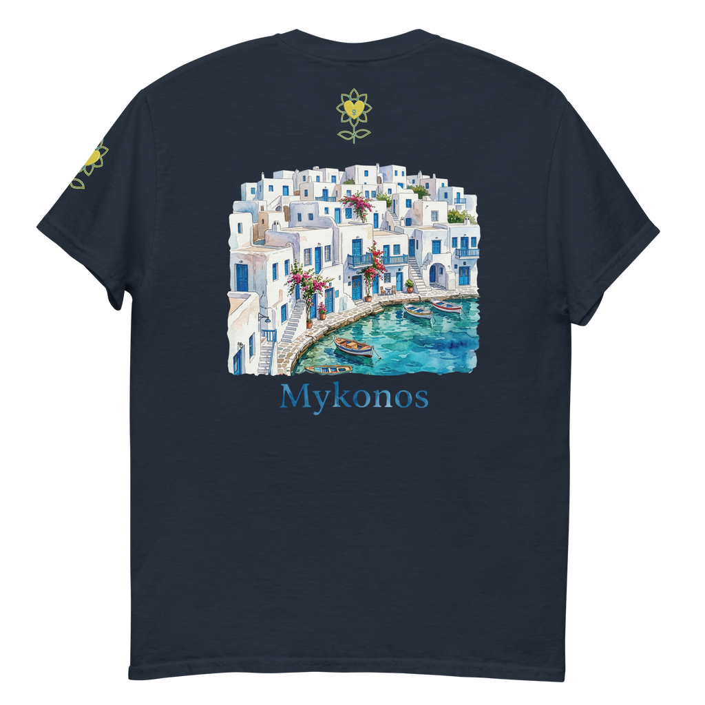 FloWhere Mykonos Unisex classic tee - Alivwood