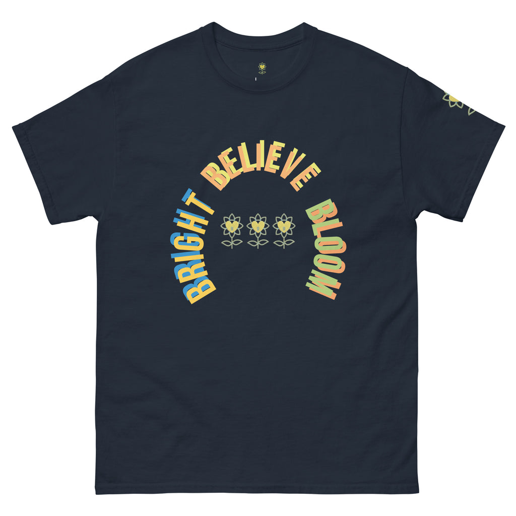 BelieveBrightBloom Unisex classic tee - Alivwood