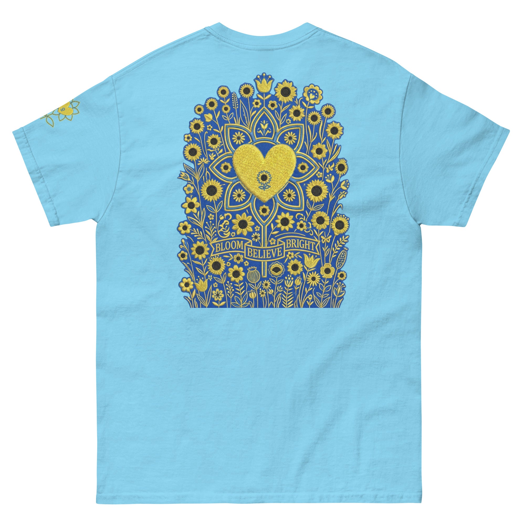 BelieveBrightBloom Unisex classic tee - Alivwood
