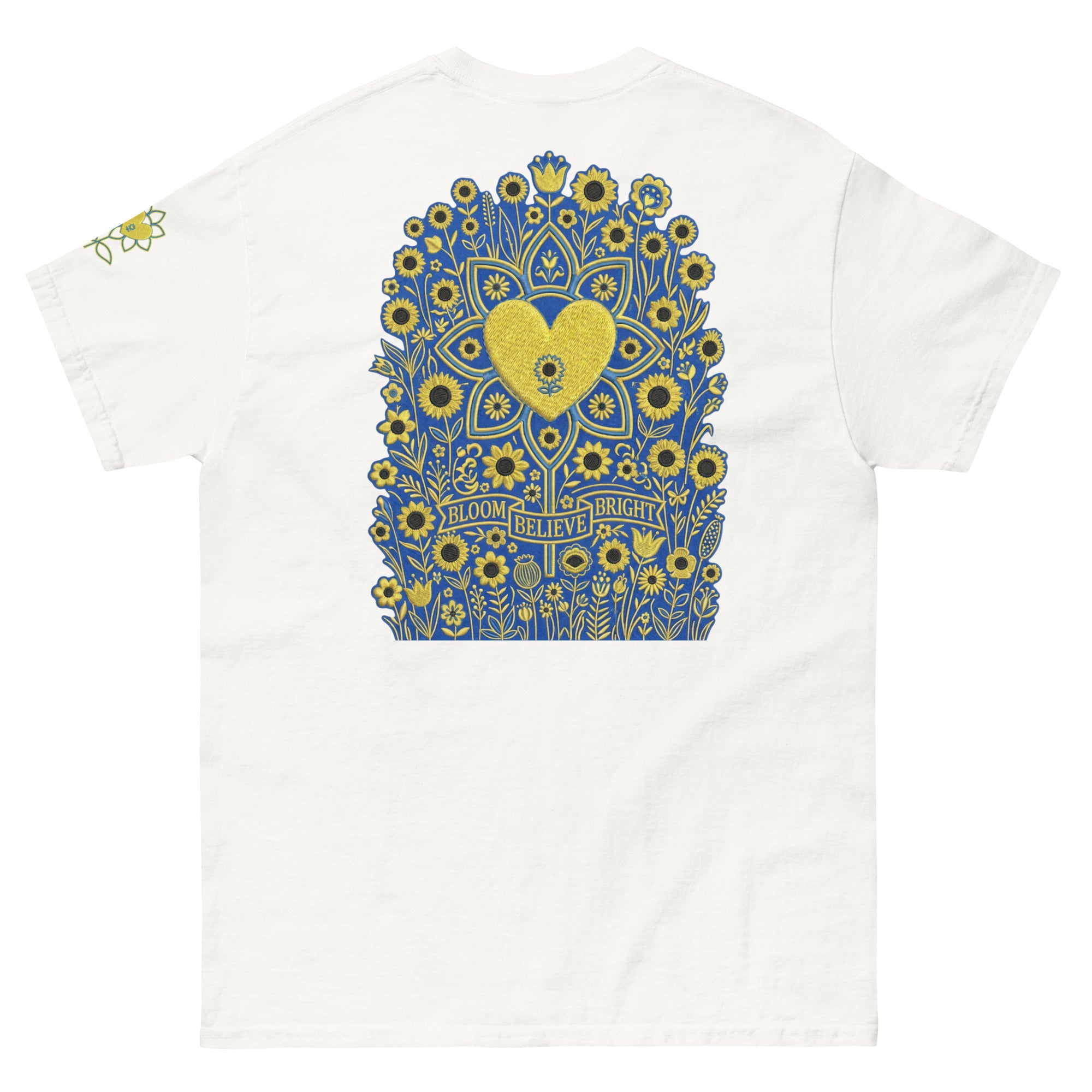BelieveBrightBloom Unisex classic tee - Alivwood