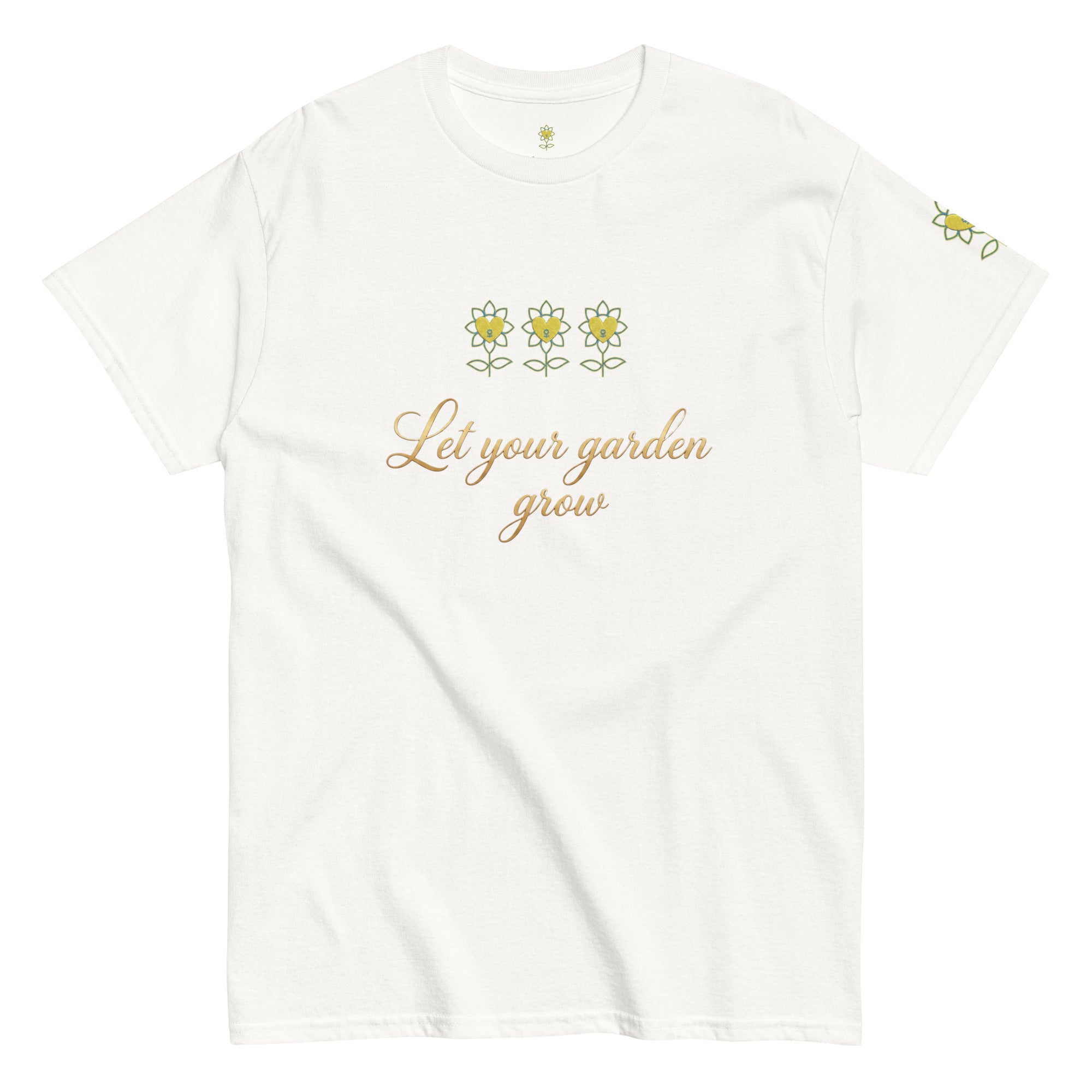 LetYourGardenGrow Unisex classic tee - Alivwood